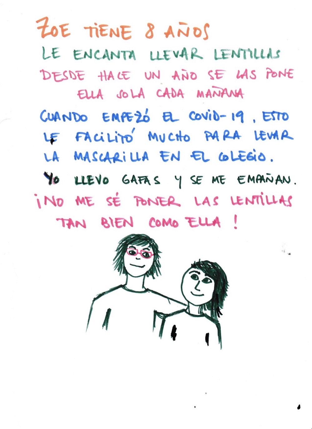 Testimonio dibujado por un paciente infantil (11)